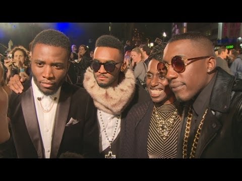 Rough Copy X Factor interview: Boys talk about Uncle Gary plus dance on the Thor red carpet