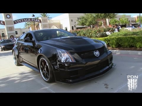 Hennessey Twin Turbo CTS-V at Coffee and Cars