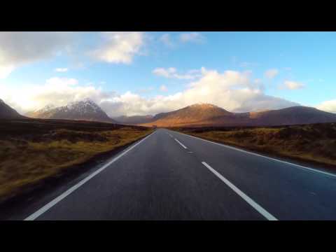 Driving through Glen Coe - Scottish Highlands - In 7 minutes