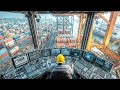 Life Inside The World S Tallest Tower Crane Operator Lifting Millions Of Containers