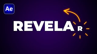 ⬅️ Animar texto REVELANDO LETRAS en movimiento en After Effects