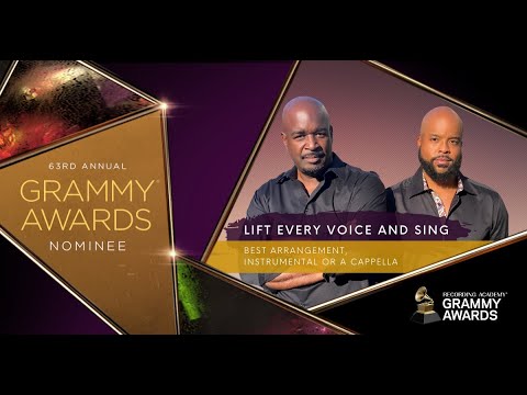 2021 GRAMMY® Nominee - Lift Every Voice and Sing by Jarrett Johnson & Alvin Chea of Take 6