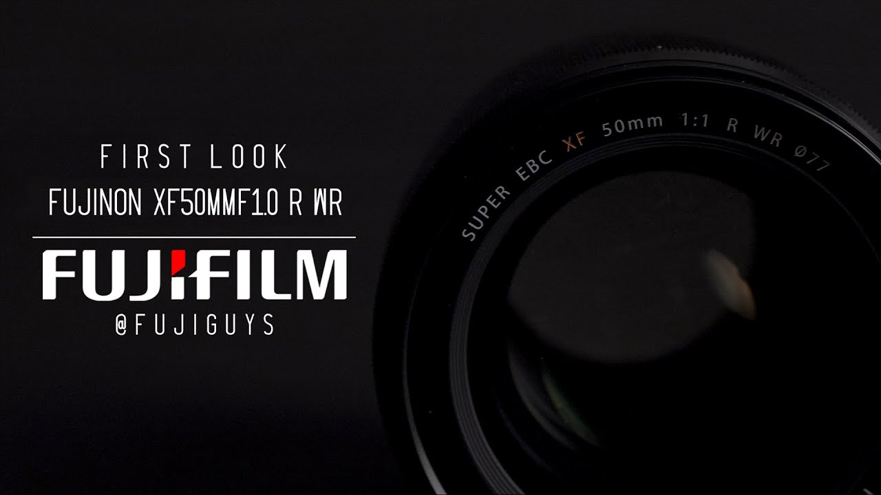 Объектив Fujifilm XF 50mm F1.0 R WR