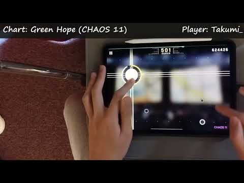 Green Hope (CHAOS 11) MM TP 99.80 [Cytus II 手元動畫]