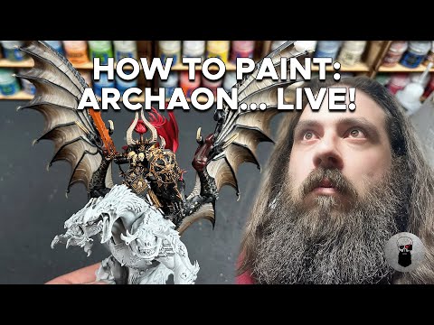 How to Paint: Archaon... Live!