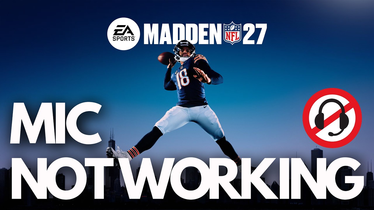 🏈EA SPORTS MADDEN 27 – Voice Chat & Mic Not Working on PC FIX🎧