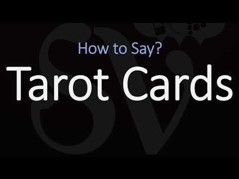 YouTube video about: How do you say tarot cards?
