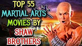 Top 55 Martial Arts Movies By Shaw Brothers Studio