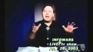 Alex Jones predicts Bin Laden attack 2 months before 9 11