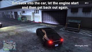 How to leave your headlights on once you exit your car in GTA V