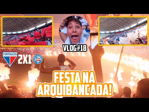 A MAIOR festa em ARQUIBANCADA já VISTA no BRASIL! - FORTALEZA 2 X 1 Bahia - DIA DE LEÃO #18