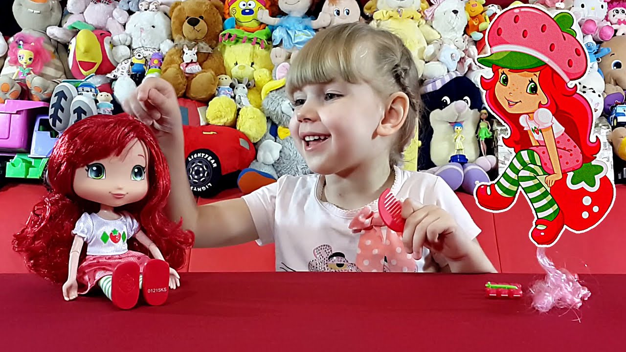 Шарлотта Земляничка Кукла Земляничка для моделирования причесок, 28 см The Bridge