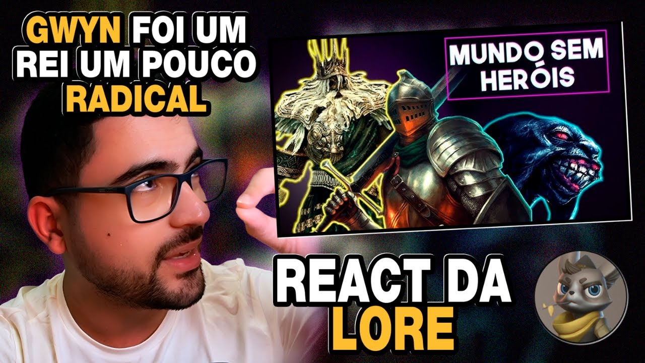 Kelnow explicando a HISTÓRIA do DARK SOULS 1