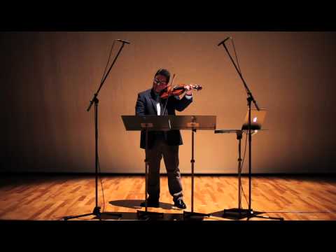 演奏・創作学科 蒋斯汀《Flanger-nocturne》｜violin and electronics
