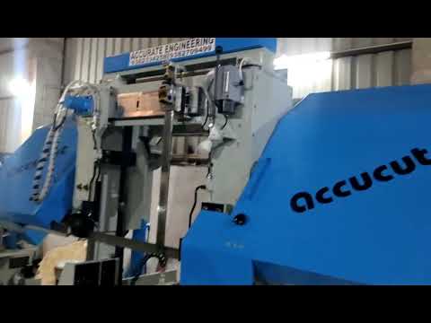 Double Column Semi Automatic Bandsaw Machine