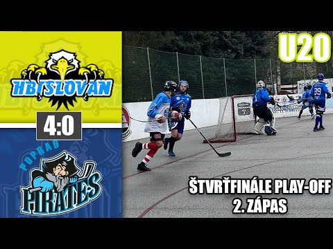 Slovan Petržalka U20 - HK IMS-East Popradskí Piráti U20 [štvrťfinále play-off 2. zápas, HIGHLIGHTS]