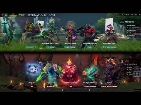 Let's Play - Dota 2, OG vs Winstrike (18 August 2018), The International 2018