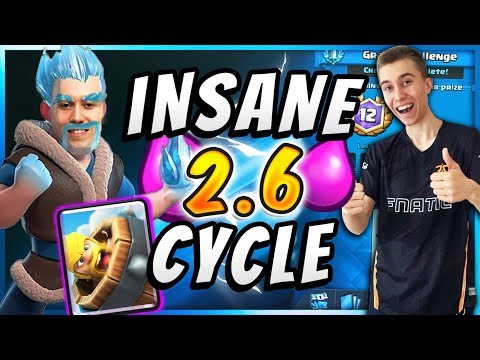 SO FAST!! NEW 2.6 ELIXIR MINER CONTROL DECK — Clash Royale