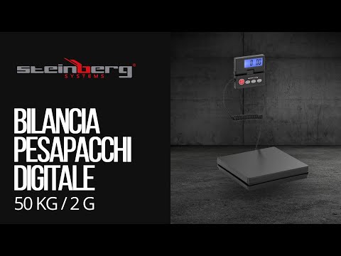 Video - Bilancia pesapacchi digitale - 50 kg / 2 g - Basic - digital - LCD esterno