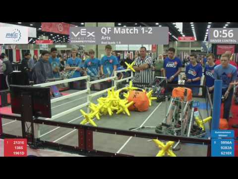 2017 VRC Arts QF1-2 - 2131E 136S 1961D vs 5956A 9282A 6210X - 29 to 4