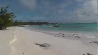 preview picture of video 'Lighthouse beach in Eleuthera island, Bahamas'