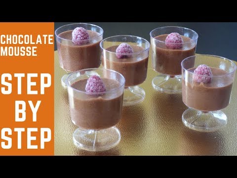 BEST CHOCOLATE MOUSSE RECIPE - HOW TO MAKE CHOCOLATE MOUSSE - CHOCOLATE MOUSSE RECIPE