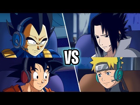 VEGETA VS SASUKE (GOKU, NARUTO, TRUNKS AND GAARA) IN JUMP FORCE (GAMEPLAY) | FactyKilian