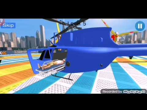 Heli Ambulance  Simulator 2020 3d Flying Car Gameplay #3 / Gaming World /