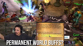 Unrelenting Rallying Cry of the Dragon Slayer - PERMANENT World Buff