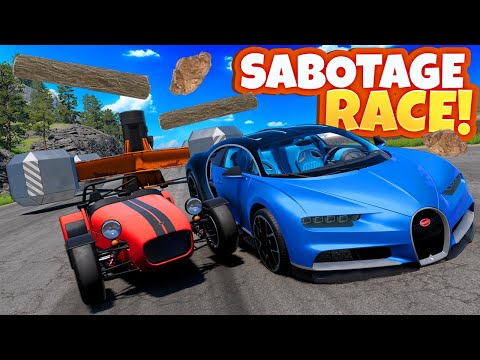 The Loser DESTROYS the Track in This CRAZY Downhill BeamNG Drive Challenge!