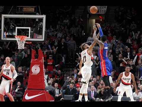 Kentavious Caldwell-Pope vs Trail Blazers (08/01/2017) - 26 Pts, 9-14 FGM, 4-7 Threes, Game Winner!