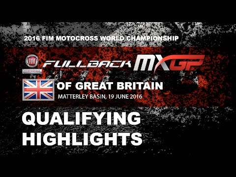 MXGP Qualifying Race Highlights FULLBACK MXGP of Great Britain 2016