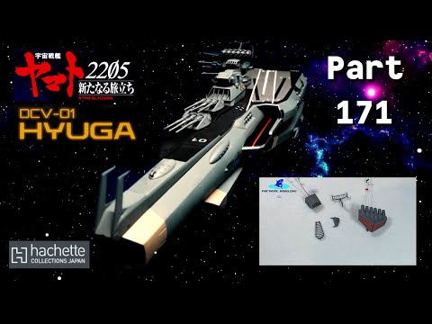 Hachette JP Space Combat Carrier Hyuga Part 171 - Die ersten Teile vom Kommandoturm der Hyuga!