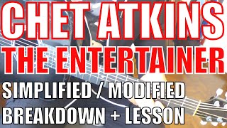 Chet Atkins - The Entertainer - Guitar Tutorial