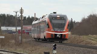 Штадлерские дизель-поездa на ст. Раквере / Stadler DMU's at Rakvere station