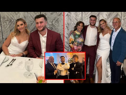 MJF and Alicia Atout Tie the Knot as the AEW couple, Taz Congratulate #mjf 