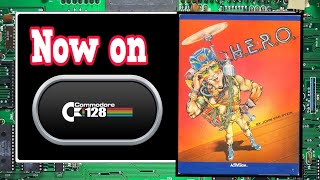 H.E.R.O. Is Back, on the  Commodore 128 😱