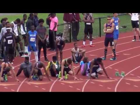 VHSL State Championship Semi-Finals Boys 110H 1st Heat (Chase)