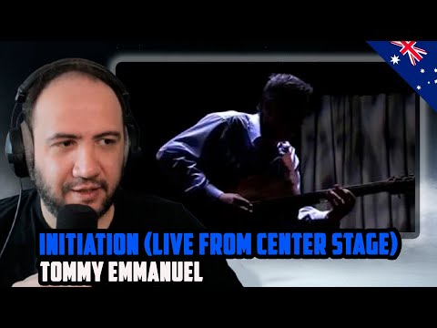🇦🇺 Initiation (Live from Center Stage) | Tommy Emmanuel | TEACHER PAUL REACTS