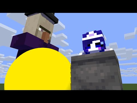 XcookedX - Giant Witch Vore Giant Human in the Magic Desk - Minecraft Animation