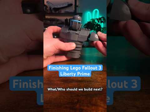 FINISHING The ULTIMATE Lego Fallout 3 Liberty Prime #lego #fallout