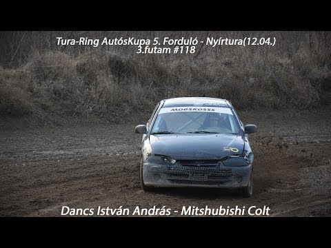 Dancs István András Tura Ring AutósKupa 5. Forduló - Nyírtura 2021.12.04.  3.futam #118