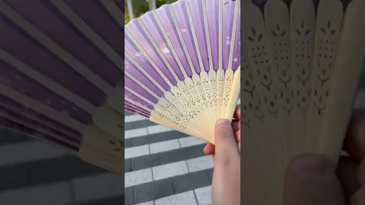 How to open a fan