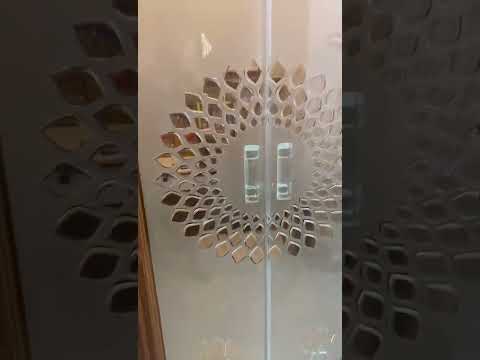 mandir glass door #artist #glass #doors #viral #short