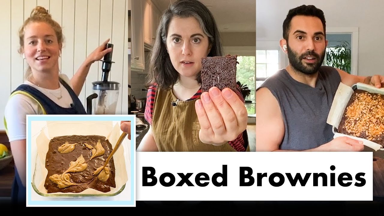 Pro Chefs Improve Boxed Brownies (8 Methods) Test Kitchen Talks Home Bon App tit