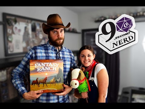 90 Second Nerd Board Game Review: Fantasy Ranch