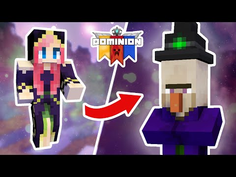 RNJoy - Minecraft but I'm a WITCH | Dominion SMP EP 1