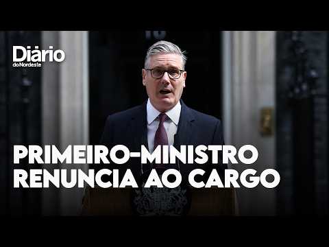 Primeiro-ministro britânico Keir Starmer renuncia ao cargo