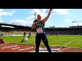 Women S Shot Put Complete Diamond League Stockholm Olympic Stadium July 4 2021