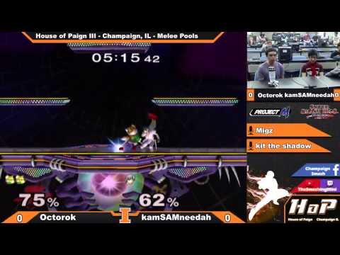 [House of Paign III] DeliciousOctorok (Fox) vs. kamSAMneedah (Marth) Melee Pools